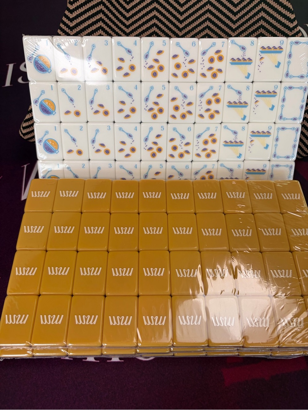 Paris Mahjong Tiles & Tile Bag 🀄️🇫🇷 - Picture 11 of 12
